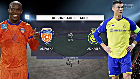 Al-fayha fc vs al-nassr lineups  Abdelhamid Sabiri